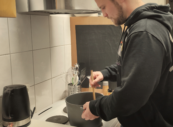 Ich beim Kochen Hobby Kochen